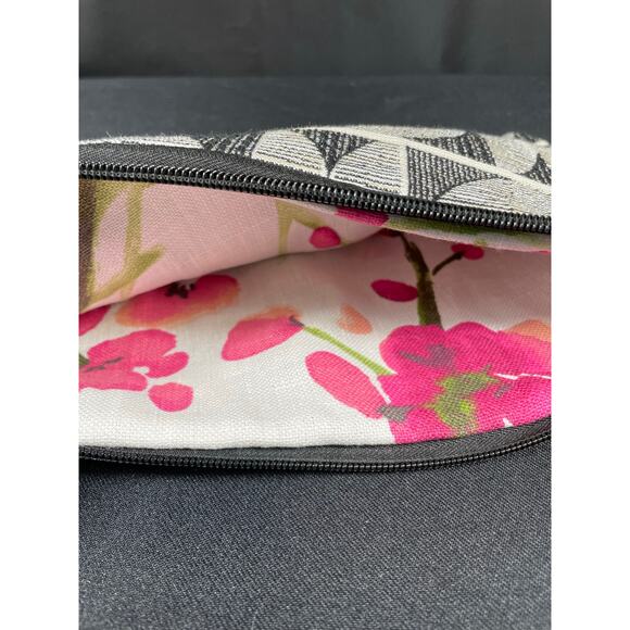 Handmade, Unique Bag, Silver & Black, Made with Designer Upholstery Fabric - Picture 6 of 6